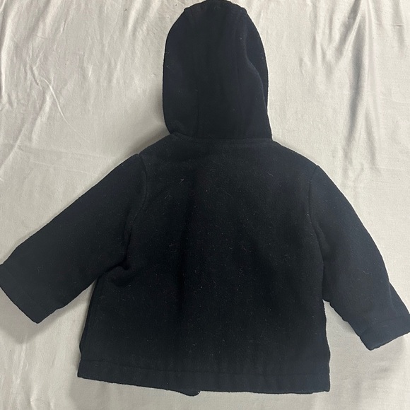 Zara Black Kids Toggle Peak Coat Jacket - Picture 4 of 4